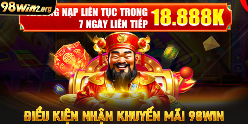 Những điều kiện người dùng cần chấp thuận để nhận khuyến mãi 98win thành công